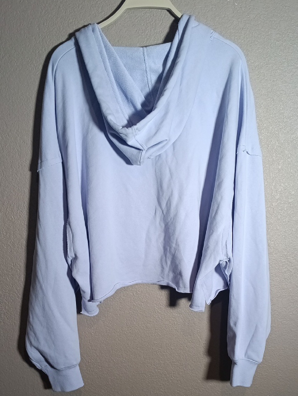 Nike Lavender Cropped Hoodie - Picture 6 of 8